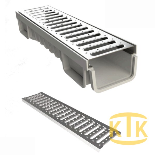 PGI-2520-A Paslanmaz/Galvaniz Kanal Izgarası 125x500x20 mm | A15 ürün görseli
