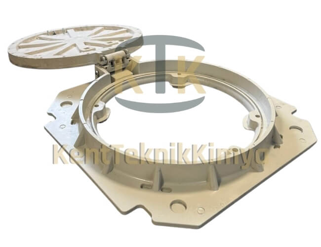 FK500-KKT-600-MKC-C250 Kompozit Rögar Kapağı 600mm Menteşeli