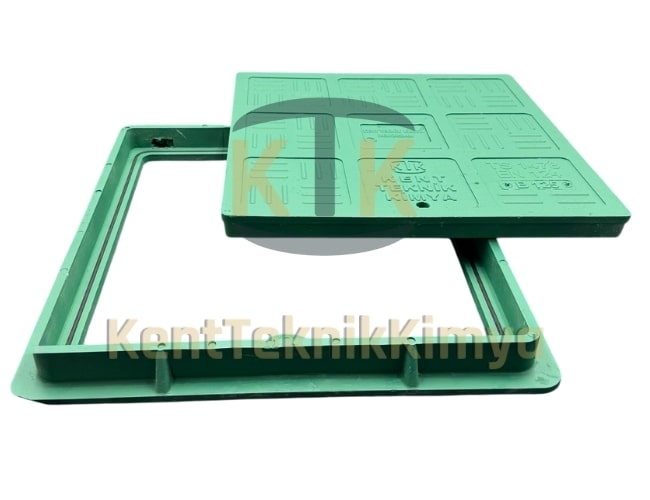FK506 - D400 50X50 Kompozit Rögar Kapağı -  